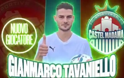 Ancora una new entry Gianmarco Tavaniello